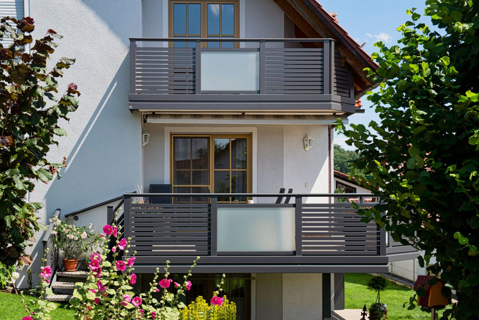 Atrium » Freistehende Atrium-Überdachung - Leeb Balkone