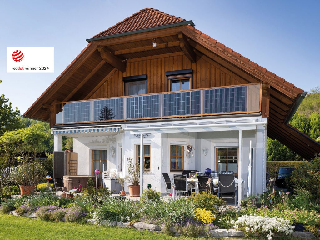 balkongelaender solar 10 red dot