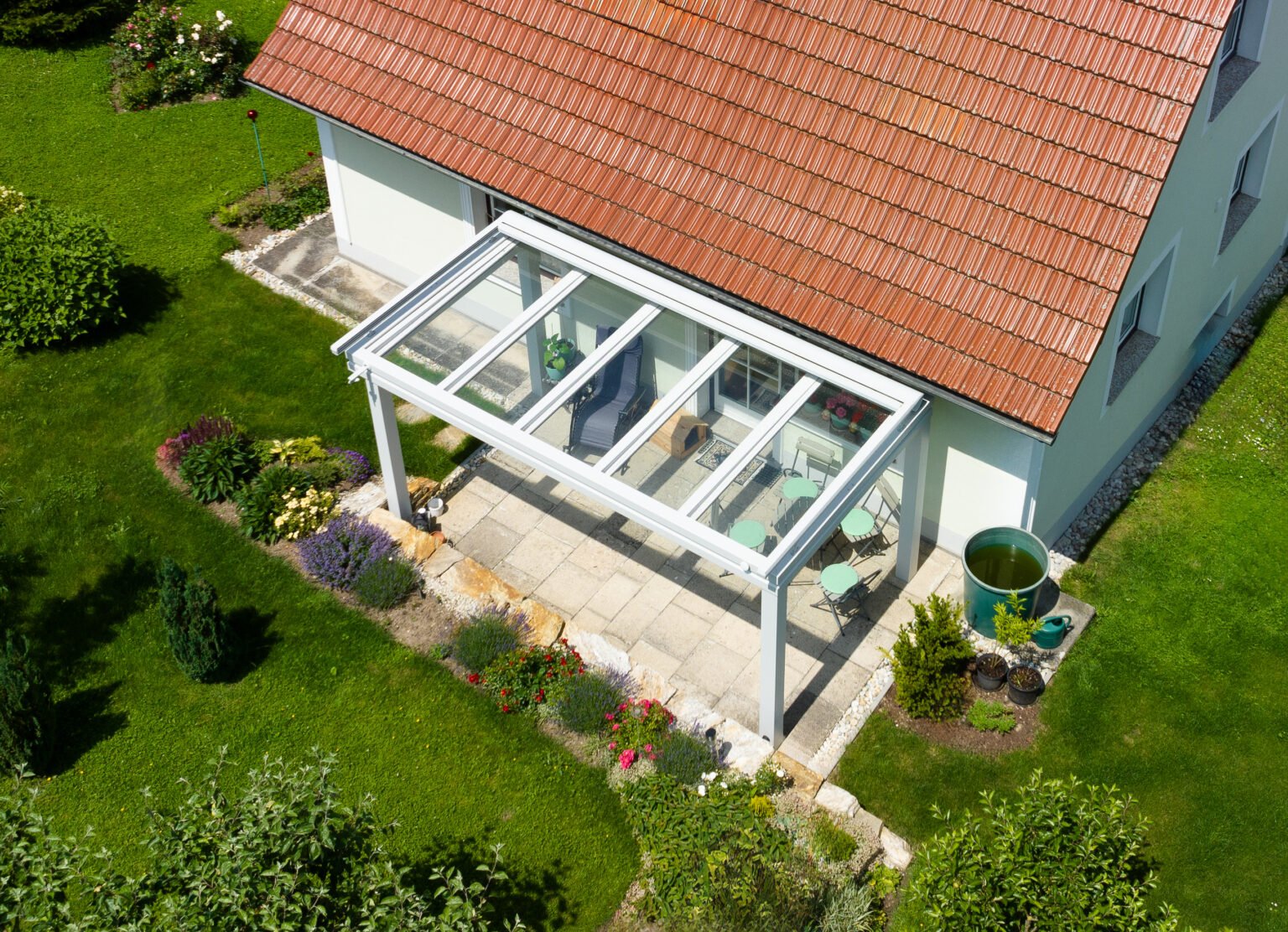 glas alu atrium ueberdachung 11