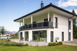 Solarbalkon Optimus aus Aluminium vollintegriert
