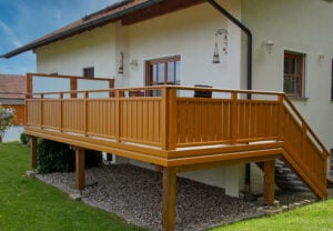 Nachträglicher Anbaubalkon mit Alu Classic Vilshofen Balkongeländer