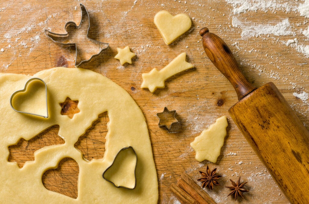 weihnachtskekse backen