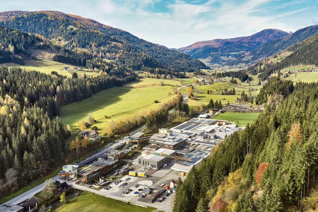 Leeb Firmengelände - Zentrale in Gnesau