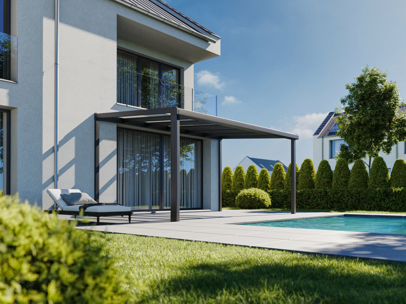 alu terrassenueberdachung innovation ohne glas schiebelemente 05