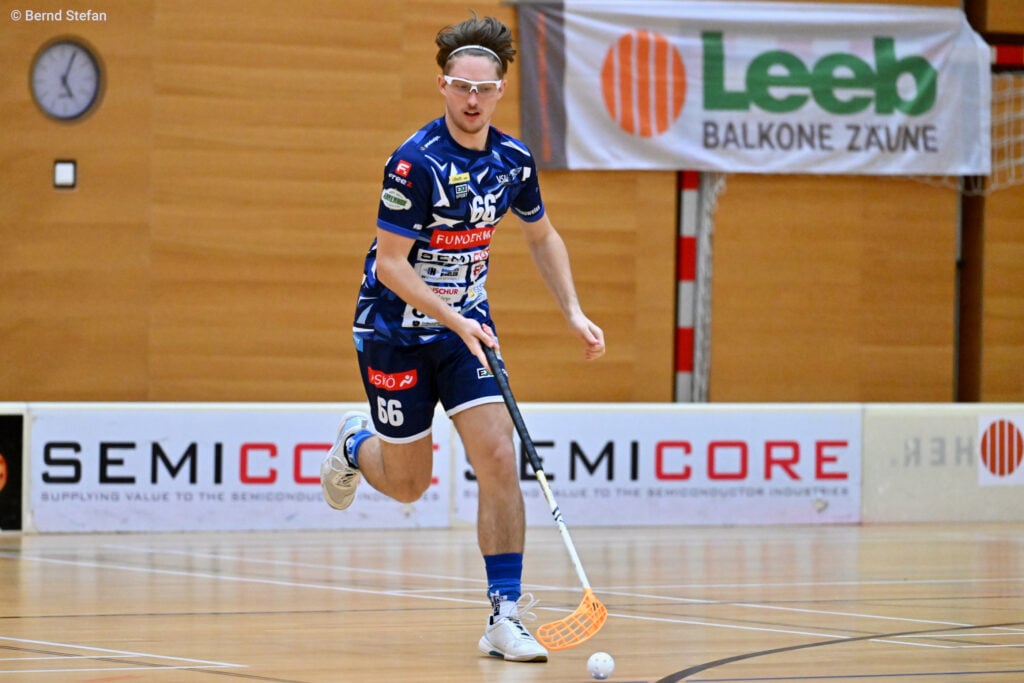 Leeb unterstuetzt VSV Unihockex