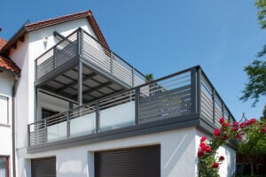 balkongelaender und anbaubalkon madrid aus aluminium