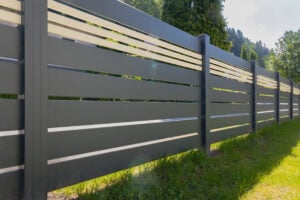 zaun linaro aus aluminium