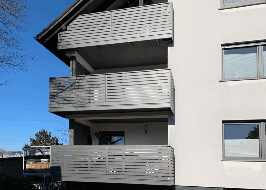 Nachher Alubalkon Isola