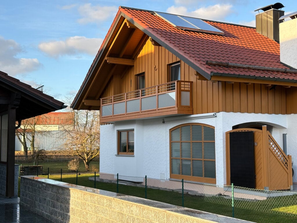 Vitro mit Dekor Linea in Erle NACHHER