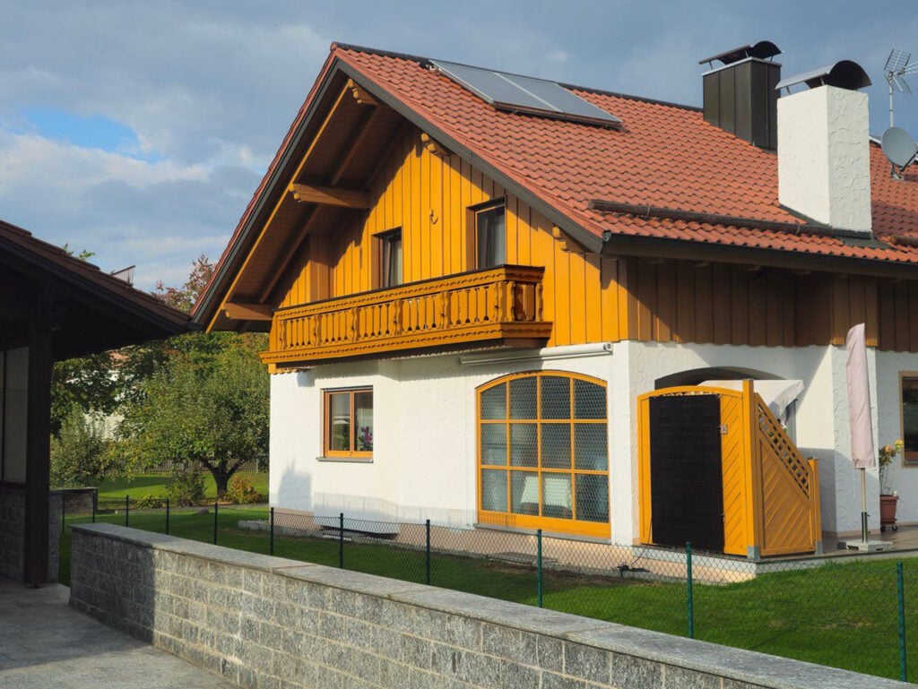 Vitro mit Dekor Linea in Erle NACHHER