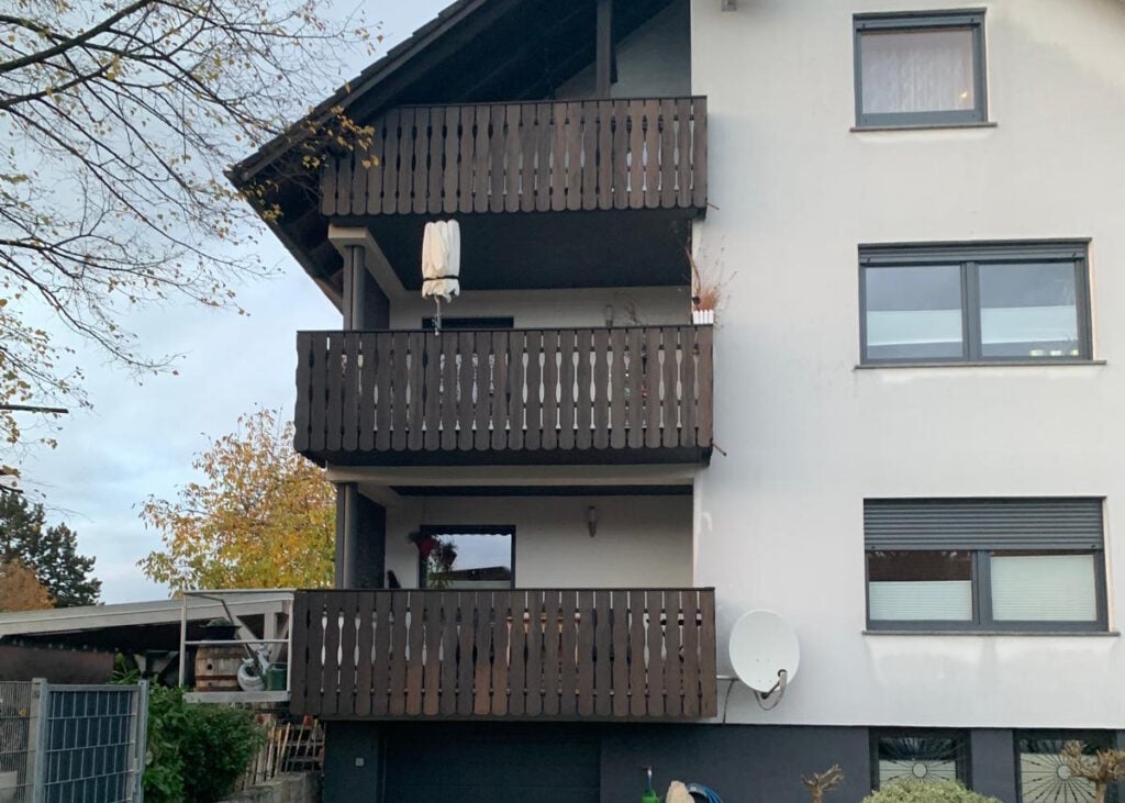 Nachher Alubalkon Isola