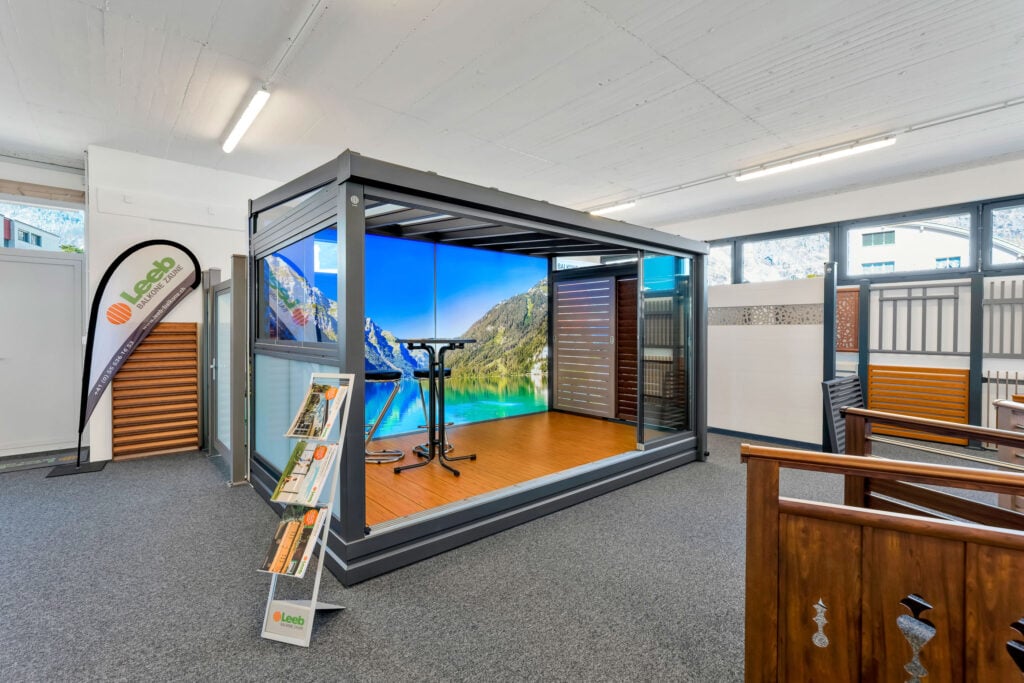 Schauraum Leeb Glarus Schweiz Schneider